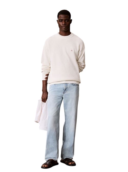 maglia CALVIN KLEIN | LV04RD313GYAS BIANCO